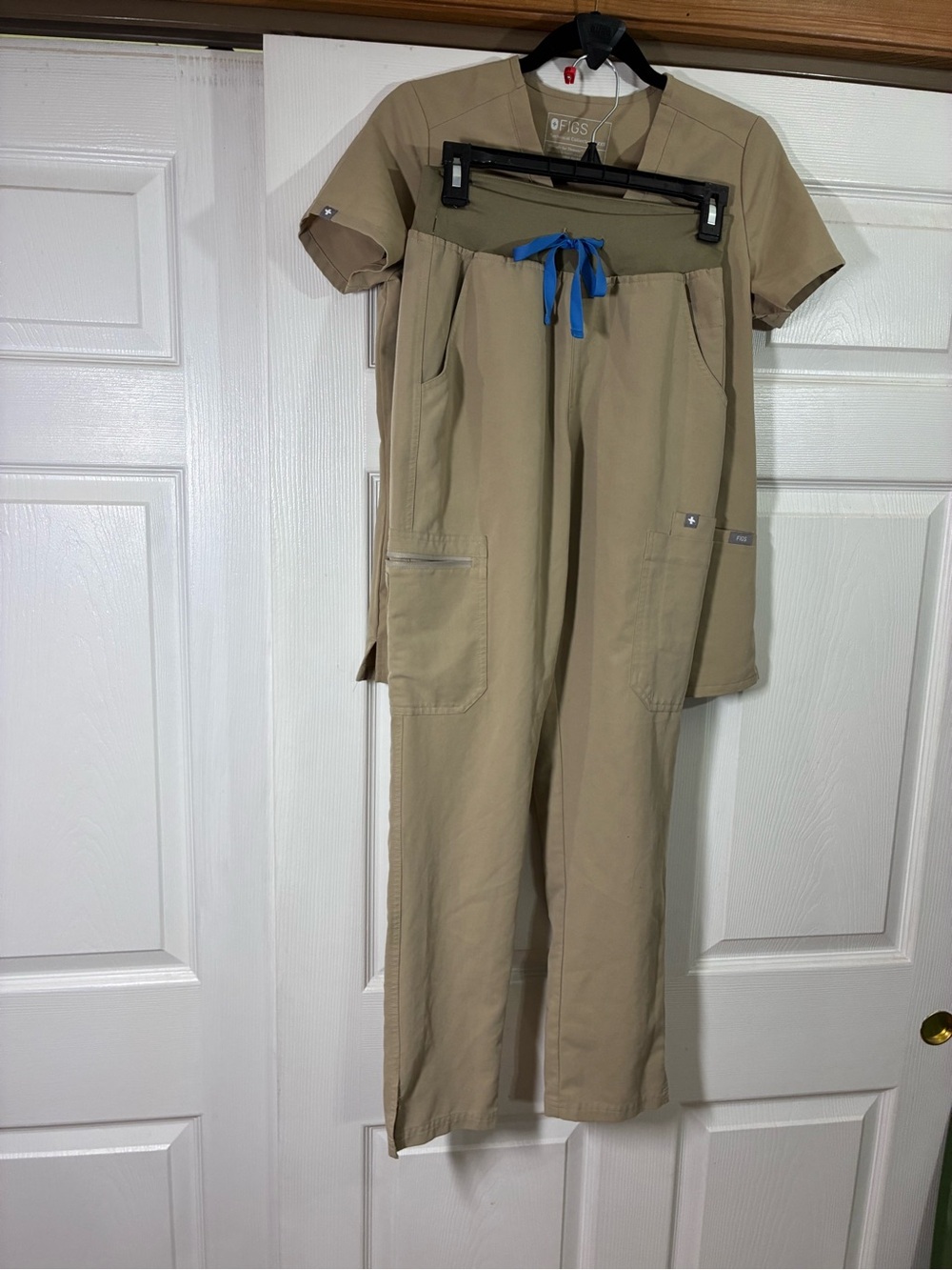 Figs sandstone scrub set size XS